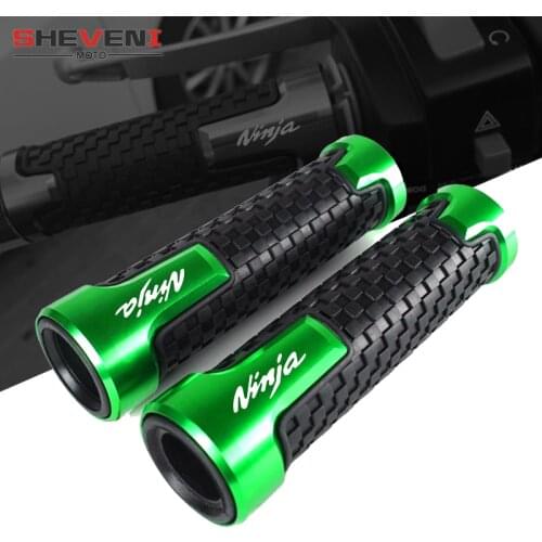 7/8 "22mm Motorcycle Accessories Handlebar Grips For KAWASAKI Ninja 250R 300R 250 400 650R 1000 2008-2015 2016 2017 2018 2019