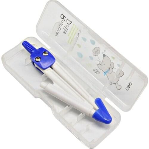 1pcs Wholesaler 8622 students learn stationery standard compasses drawing compasses with automatic pencil
