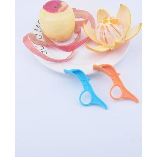 Fruit peeler stainless steel peeler multifunctional orange peeler kitchen gadget