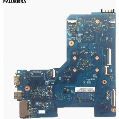 PALUBEIRA Laptop motherboard For DELL Inspiron 15 5551 Mainboard AAL11 LA-B912P WITH CPU Tested Work perfect