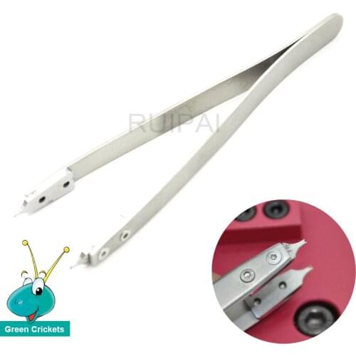 No.7825 V Type Watch Spring Bar Remover,Stainless Steel Watchband Spring Bar Removal Tweezer Tools