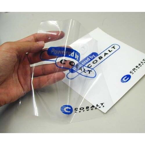 Static Cling Clear Lens Sticker for Glasses,Quality-Assured Superior Custom Clear Vinyl Sticker ---PX8040