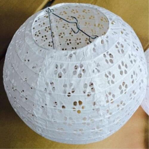 20pcs/lot 8"10"12"16" White Round Chinese Japanese Paper Lantern Ball Wedding Birthday Party Hanging Decoration Centerpieces