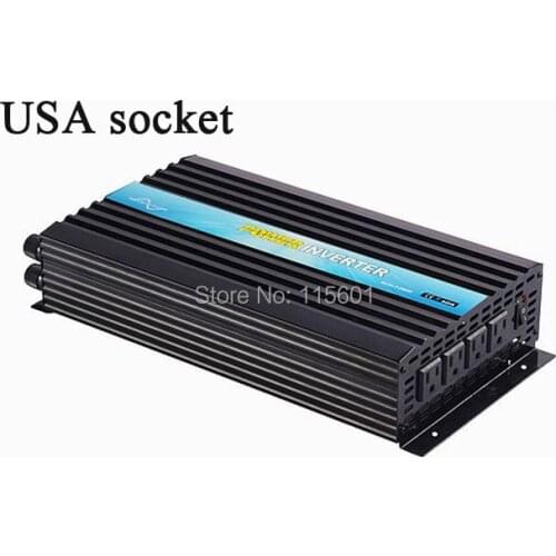 2000W Pure Sine Inverter 12v to 220v with one year warranty, CE&ROHS Certifications/ free delivery
