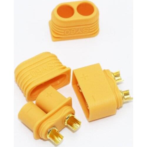 5 pairs XT60 SY60 Male-Female Bullet Connectors Plugs For RC airplane Lipo Battery