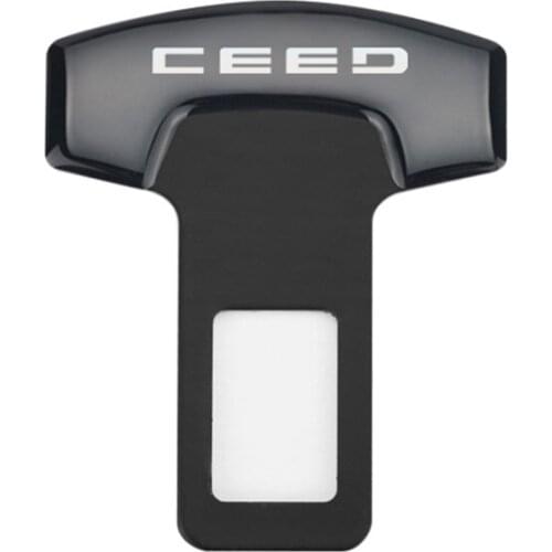 For Kia Ceed Rio 3 4 Sorento Cerato Accessories Safety Belt Buckles Car Seat Safty Belt Alarm Canceler Stopper 1pcs