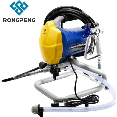 RONGPENG Airless Paint Sprayer Spray Gun Electric Power Painter 3000PSI High Pressure 5/8HP(650W)Latex Power Painting Machine