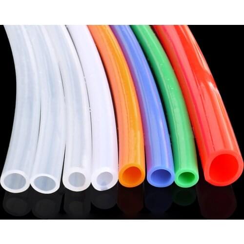 5X8mm Colored silicone hose food grade safe high temperature 5mm inner diameter x 8mm outer diameter for drinking beer coffee