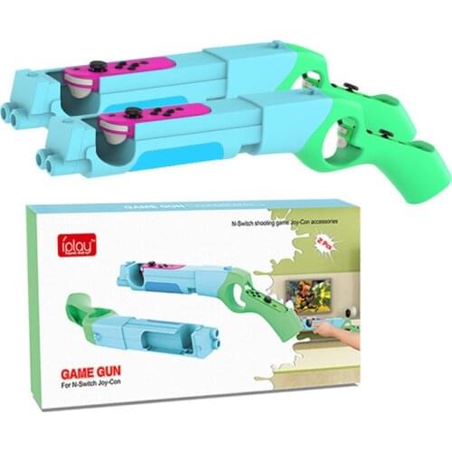 AnimalCross Game Gunner Gun Holder Butt For Nintend Switch Shooting Game Accessories