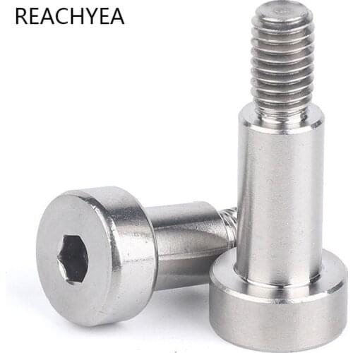 10pc Shoulder Dia. 4/5MM Shaft 12.9 Grade 304 Stainless Steel Hexagon Socket Head High-precision Roller Bearings Shoulder Screws