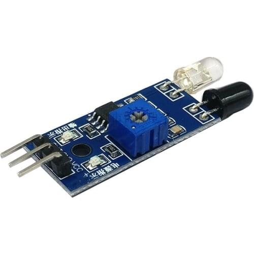 IR Infrared Obstacle Avoidance Sensor Module for Arduino Smart Car Robot 3-wire Reflective Photoelectric New DIY Robot Parts