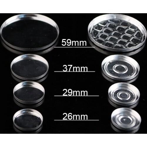 37mm Round Aluminum Pan for DIY Eyeshadow Magnetic Pan and Aluminum Pan 100pcs/lot MERX BEAUTY