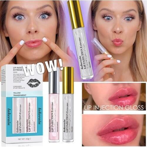 Ultimate Lip Plumper Oil Lip Injection Extreme Lip Plumper Lip Injection Gloss Increase Lip Elasticity Reduce Fine Lines
