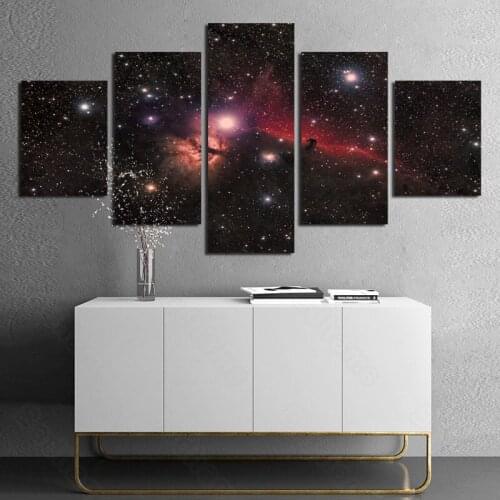 Interior Hanging Mural Homestay Bedroom Wall Covering Dormitory Decoration Painting Bedside Painting Starry Night View