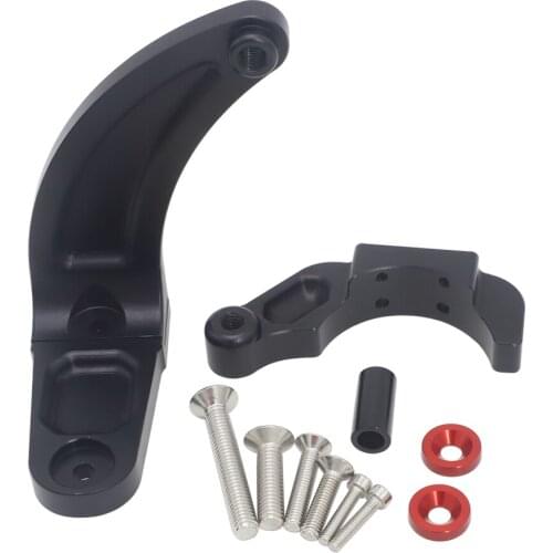 High quality CNC Aluminum Adjustable Electric scooter Steering Stabilize Damper Bracket Mount For Dualtron Thunder and DT3