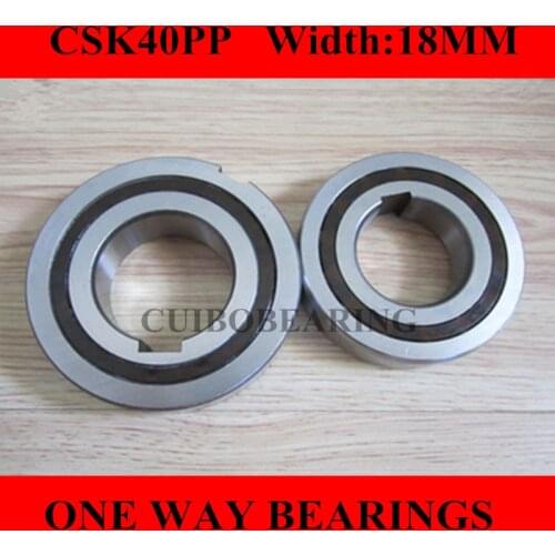 10pcs CSK40 CSK40PP BB40 one way clutch bearing 40x80x18 width:18mm