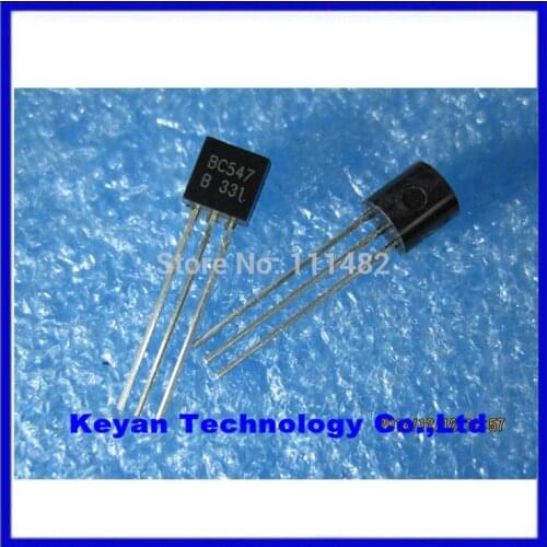 1000PCS BC547 BC547B TO-92 NPN Transistor Diodes Transistor