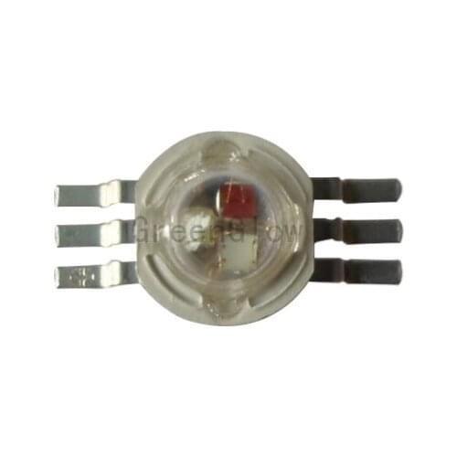 100X High power six pin 3W/9W RGB LED lamp bead diode LED hight quality 6 pin rgb led light source express free shipping