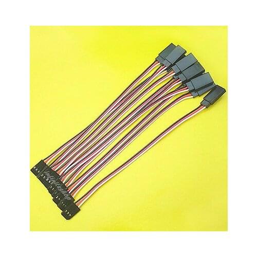 20 Pcs 15cm Servo Extension Lead Wire Cable For Futaba JR