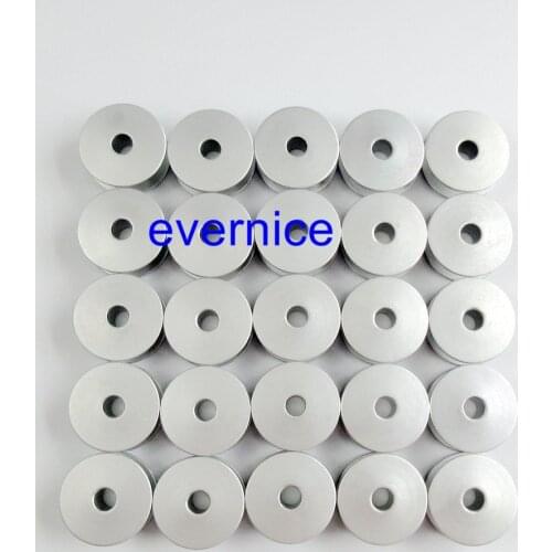 25 Aluminum Bobbin For Husqvarna Viking Mega Quilter Pfaff Grand Quilter 18X8