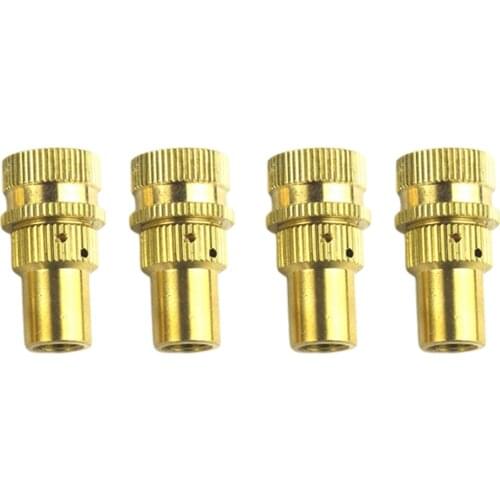 4 Pieces Tyre Deflators Brass Air Deflator 6-30PSI Tire Valve Core Tool