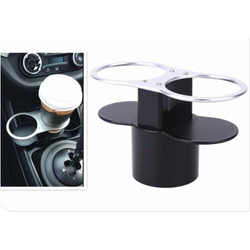 Double hole car accessories cup holder / beverage rack mounting for Opel Astra g/gtc/j/h Corsa Antara Meriva