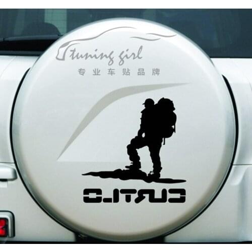 Car Stickers The Climber Traveler Curtlo Creative Funny Decals For Doors Auto Tuning Styling Vinyls 25cm 33cm 50cm D22