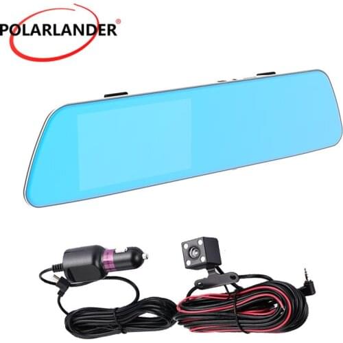 Car Driving Recorder Rear View Camera 140° 4.5 Inch Ultra-thin 1080P High-definition Digital Screen Wide-angle Dual-recording