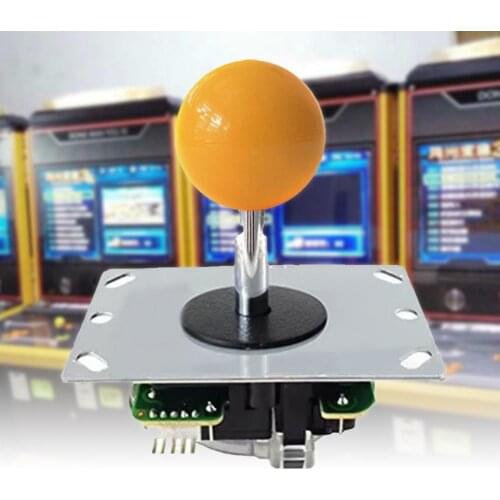 Game Joystick DIY High Response Fine Workmanship Non-delayed Arcade Game Fighting Stick Controller with Ball for Players