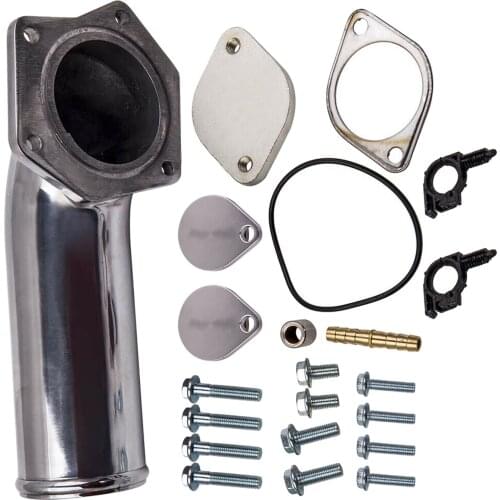EGR Valve Kit with Intake Elbow Engine Cooler & Throttle Valve Kit Power stroke For Ford 6.4L F250 08-2010
