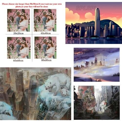 5D Diy Diamond Painting Undercover In Old Neighborhoods Full Diamond Cross Stitch Kit Mosaic Home Decoration Can Be Customized
