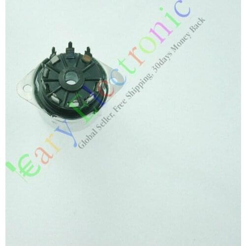 Wholesale and retail 50PCS 9 PIN PCB bakelite VACCUM TUBE SOCKET SAVER FOR 12AX7 12AU7 AUDIO tube amps free shipping