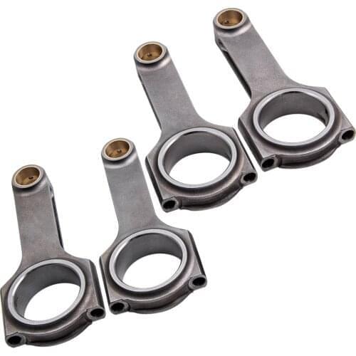 133.5mm H-Beam Connecting Rod Rods for Peugeot Citroen Saxo 106 GTI S16 TU5J4 Con Rod 133.5mm Floating Shot Peen Piston