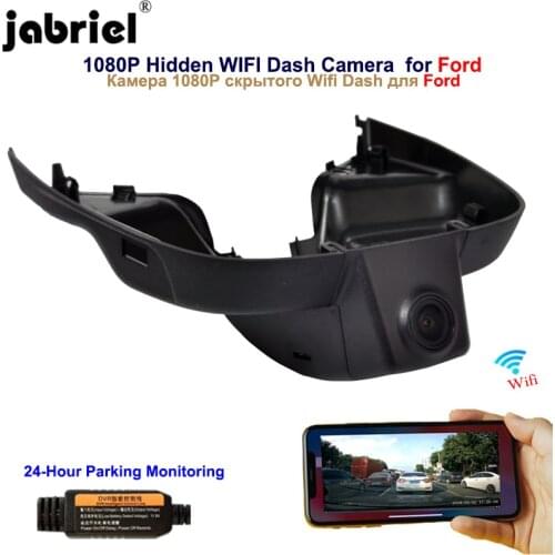 Jabriel Hidden 1080P Wifi Dash camera car dvr for Ford Focus 2019 2020 ESCORT S-MAX Escape Edge fiesta EcoSport Taurus Explorer
