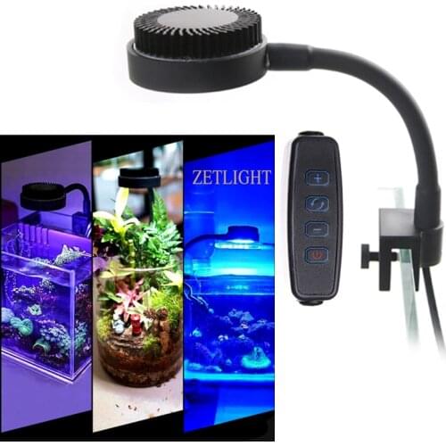 Zetlight LED light ZN1010 1020 Full Spectrum Coral LED Lamp for Seawater Fishbowl Freshwater fish tank lamp