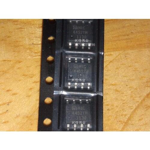10PCS New MIC4452YM 4452YM SOP8 12A Driver IC