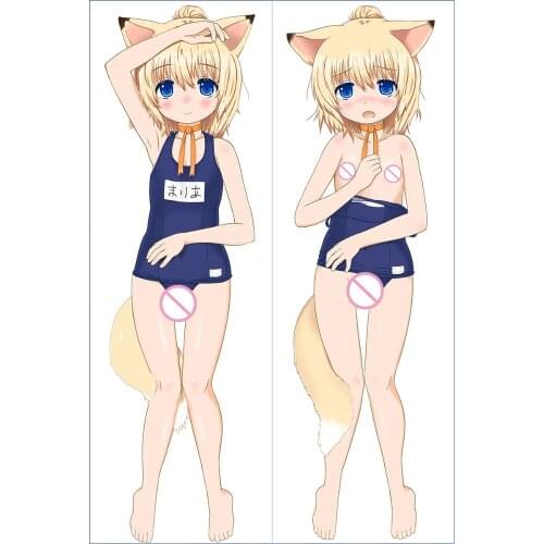 Aizawa Shin Pillow Anime Pillow Case Yellow Dakimakura Pillowcase New Products 2019