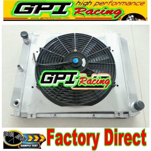 Aluminum radiator FOR 3ROW radiator 40MM Volvo 240/242/244/245/264/265/740/745/760/780/940/DL/ GLE MT