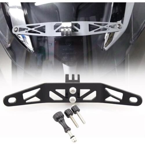 Motorcycle Driving Recorder Holder Camera Bracket For GoPro For BMW G310GS G310R 2017-Up Aluminum Silver/Black Accessories