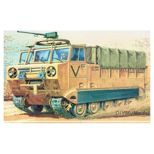 DIYMyModeI USA M548a1 tracked ammunition transport vehicle DIY Handcraft Paper Model KIT Handmade Toy Puzzles Gift Movie props
