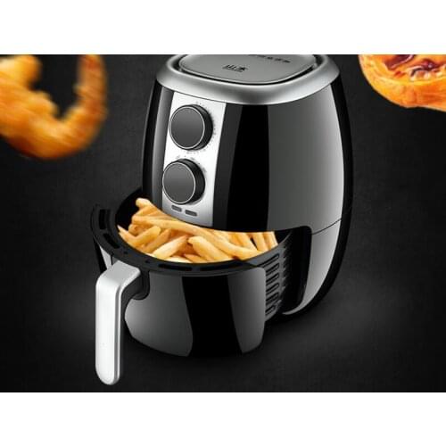 Air fryer large capacity French fries machine intelligent full-automatic oil fume free electric fryer