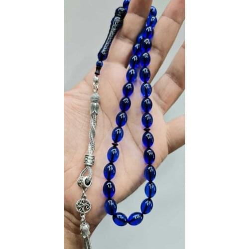 Islamic Tasbih Muslim Rosary Beads 33 Prayer Rosary For Men Bracelet For Men Accessory amber oltu amber stone Handmade Turkey