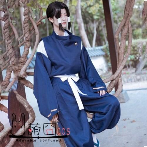 Anime Jujutsu Kaisen Cosplay Costumes Kamo Noritoshi Kimono Uniform Halloween Christmas Fancy Party Outfits Comic Con Suits