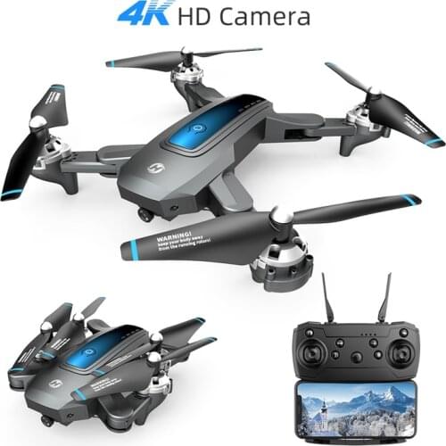 RC Drone 4K Profesional FPV Drone Camera HD 720P Quadrocopter Foldable Remote Control Toys 13 Mins Play Time Boys Gift HS240