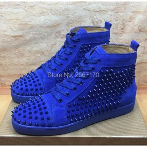 LOSLANDIFEN Men's High Top Sneakers