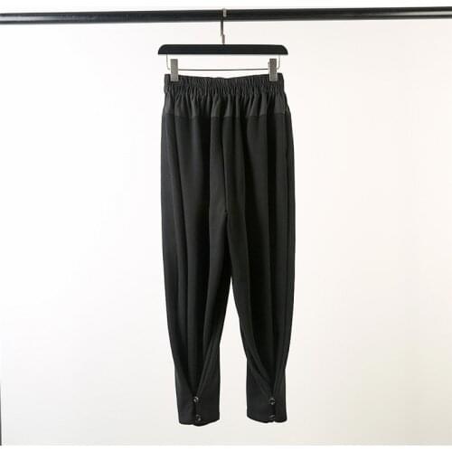Owen Seak Men Cotton Casual Cross Pants High Street Male Pants Sweatpants Spring Harem Pants