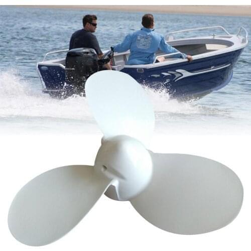 Aluminum Alloy Outboard Propeller for Yamaha Ship 2HP Outboard Motors Solid Durable Propeller
