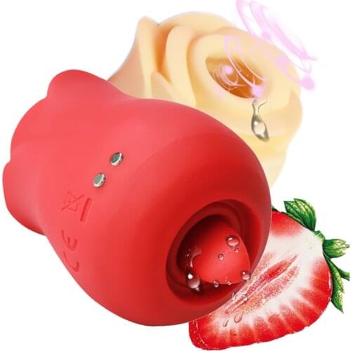 Stimulator Vibrators Women Intense Masturbate Vagina Modes-G-Spot Clitoral Sucking Massager Rose Flower With 10 Suction Sex Toy