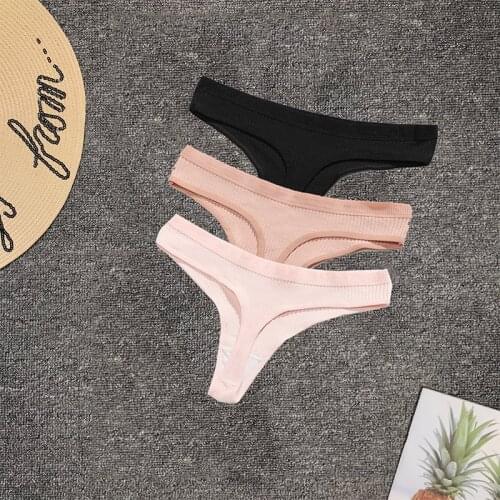 High Waist Thong Panties Sexy Thongs For Women Seamless Panties Female Underpants Women Cotton Briefs Panties