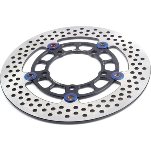 Universal motorcycle brake disc brake pads 245mm * 58mm Hole Distance Rapid cooling rear disc brake For Yamaha Aerox Nitro BWS